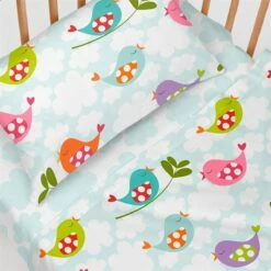 Little Birds Juego De Sábana Cuna (100x130 Cm) Multicolor -CONFORAMA Ventas 06a4fe181e27354fb963610ffaef76d4873034e4 a9478104b85e46feb8c027135f1facc9