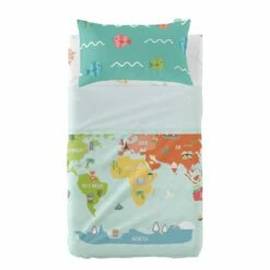 World Map Juego De Sábana Cuna (100x130 Cm) Multicolor -CONFORAMA Ventas 0bfaa46caee94c1e2e8ebd2faba18f8bb779d6cb f61d412731d04329bbdd711506a46071