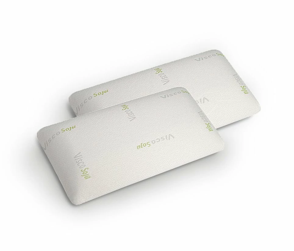 Conjunto De 2 Almohadas Visco Soja De SonnoMattress 80x35 3 Conjunto De 2 Almohadas Visco Soja De SonnoMattress 80x35