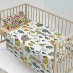 Harvestwood Juego De Sábana Cuna (100x130 Cm) Multicolor