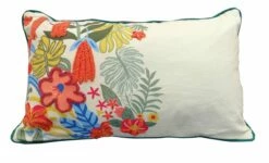 Cojín TULIPA Con Bordados 30x50cm