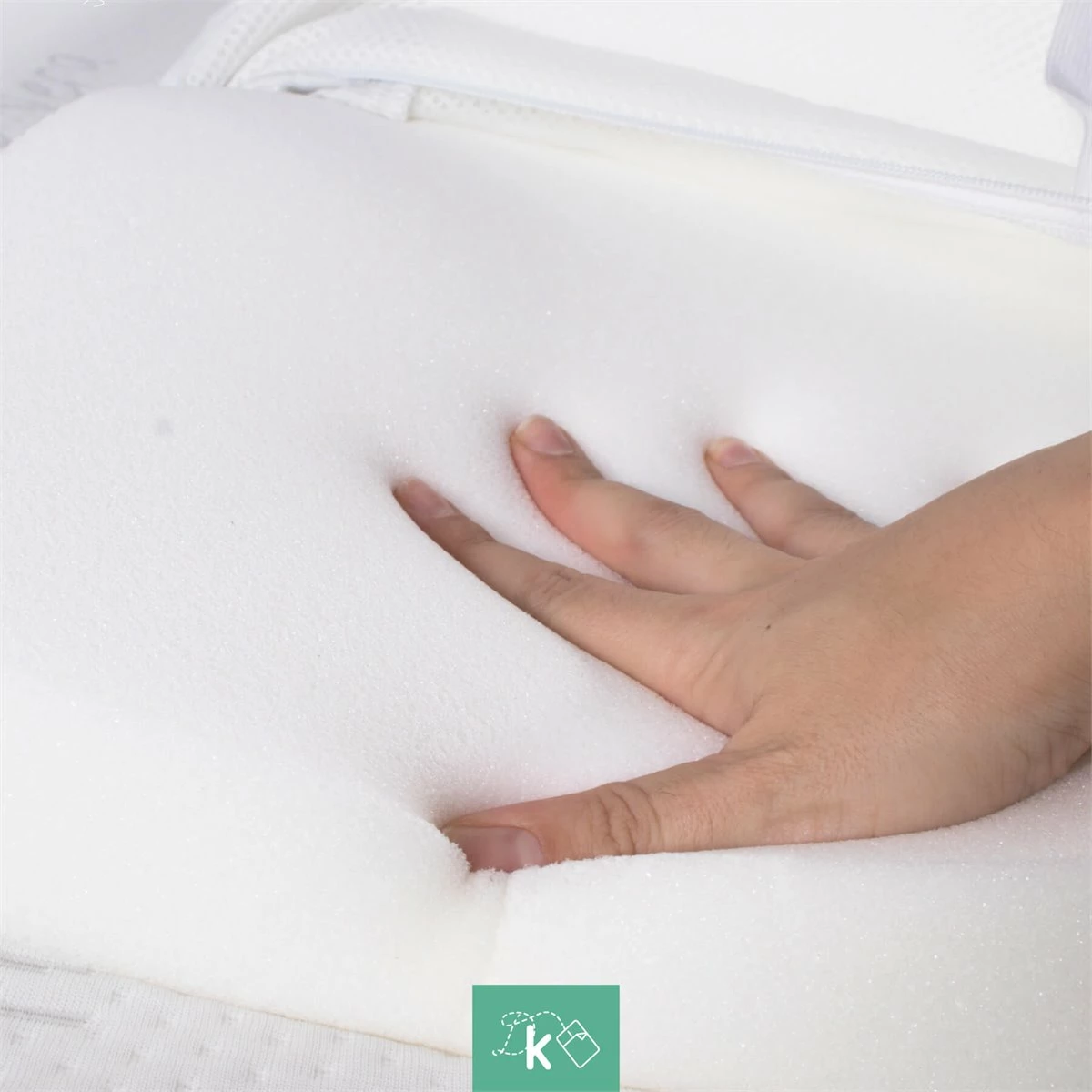 Topper Viscoelástico 80 X 180 Cm - Sobrecolchón Viscoelástico- Funda Aloe Vera - 5 Cm Grosor 9 Topper Viscoelástico 80 X 180 Cm - Sobrecolchón Viscoelástico- Funda Aloe Vera - 5 Cm Grosor - Imagen 7