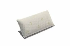 Almohada Visco Soja 1 Unidad 70 Cm Firmeza Media Ergonómicas Desenfundable Color Blanco