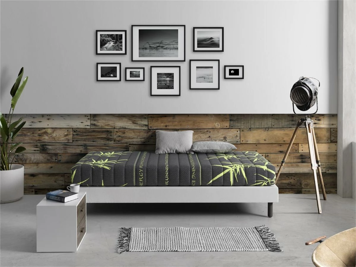 Colchon 80x180 SPORTY Con Viscoelastica , Altura 24 Cm, Ergonomico, Ideal Para Deportistas, De Funda 4 Colchon 80x180 SPORTY Con Viscoelastica , Altura 24 Cm, Ergonomico, Ideal Para Deportistas, De Funda - Imagen 2