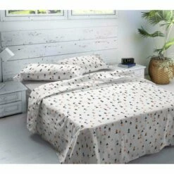 Juego De Sábanas Naturals DANUBIO (Cama De 90) -CONFORAMA Ventas 29c975a61d013e82a53aaa1ab4b555b71cac4222 c5244e8a47354bd0a8440427fb31e83a