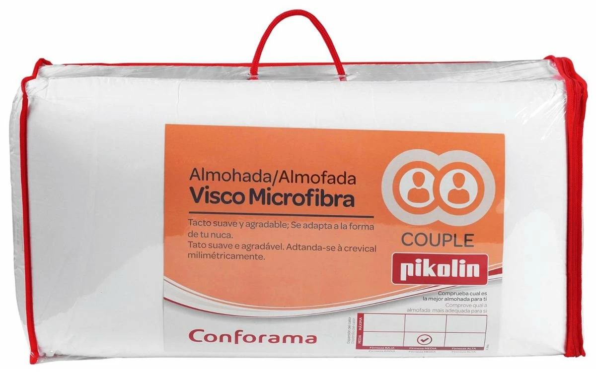 Pack De 2 Almohadas PIKOLIN VISCOELÁSTICA 3 Pack De 2 Almohadas PIKOLIN VISCOELÁSTICA