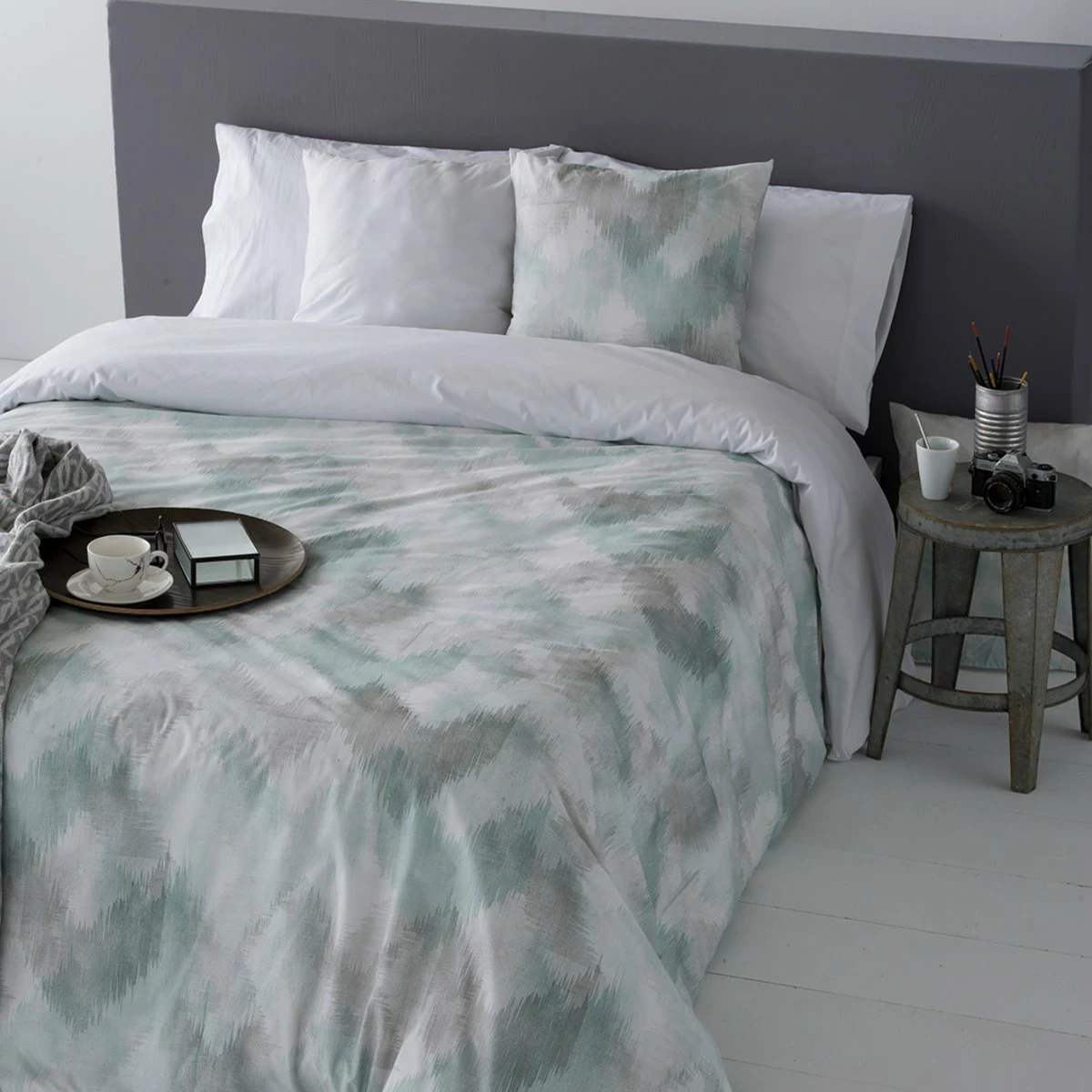 Guy Laroche 2 Cuadrantes TEXIR 65x65 Cm Verde 4 Guy Laroche 2 Cuadrantes TEXIR 65x65 Cm Verde - Imagen 2