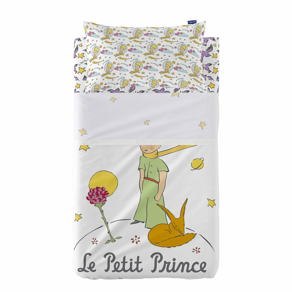 Ses Amis Juego De Sábana Cuna (100x130 Cm) Multicolor 8 Ses Amis Juego De Sábana Cuna (100x130 Cm) Multicolor - Imagen 6