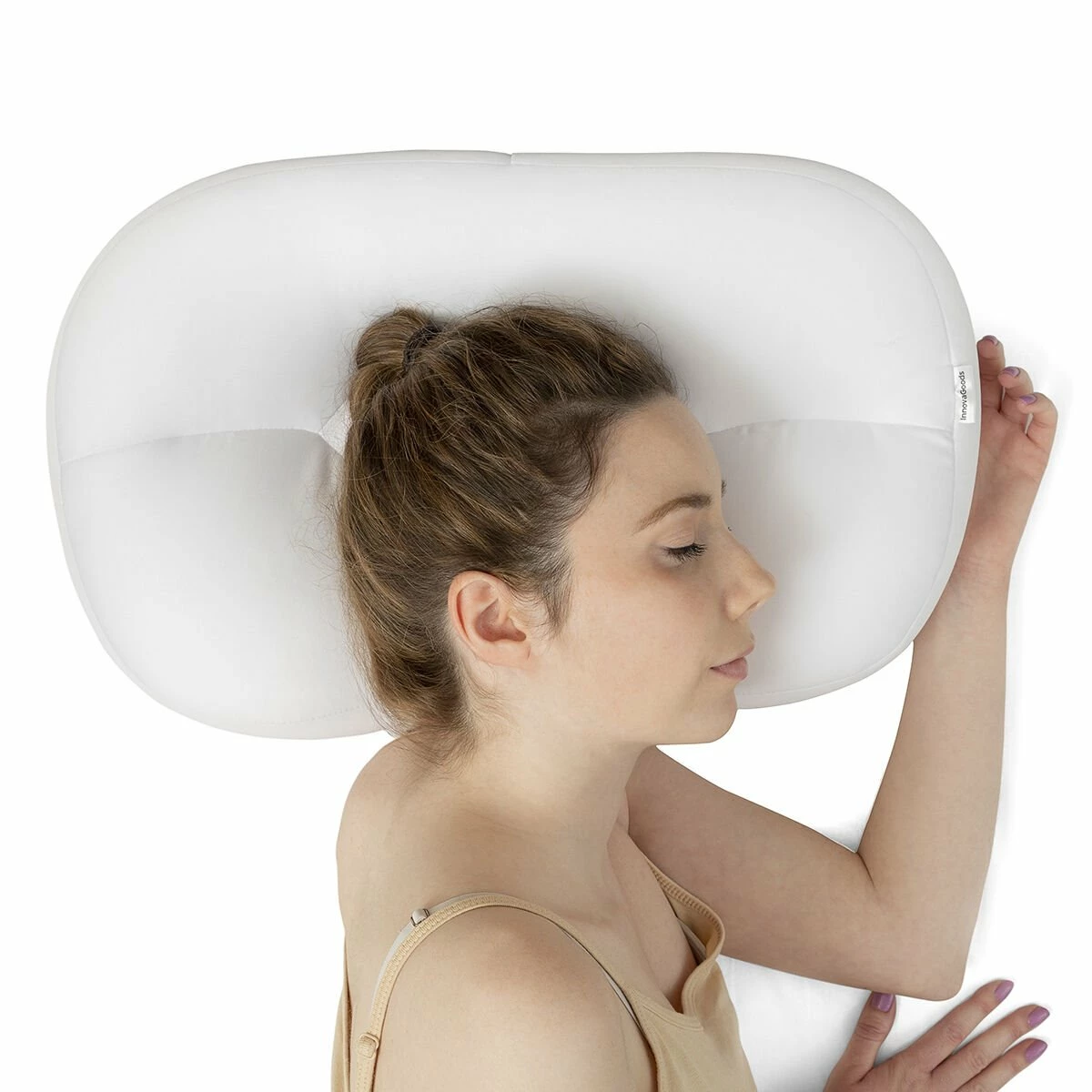 Almohada Nube 3D Antiarrugas Wrileep InnovaGoods 3 Almohada Nube 3D Antiarrugas Wrileep InnovaGoods