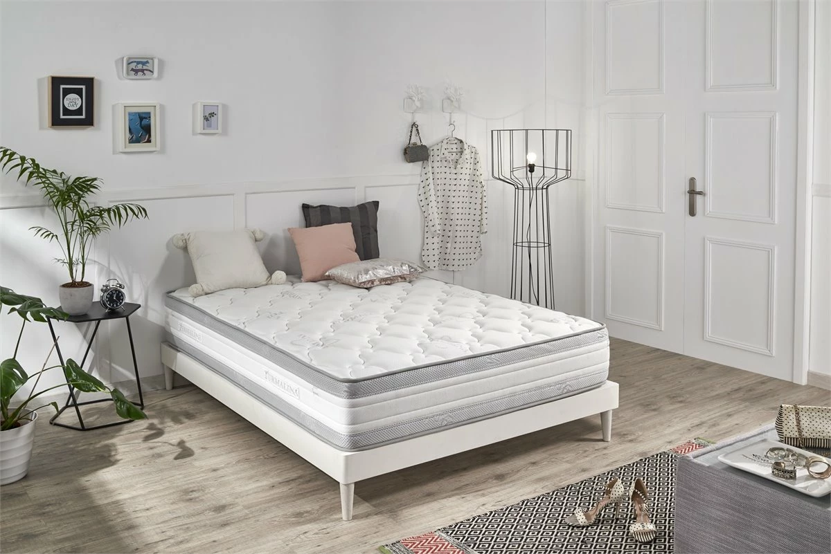 Colchón Viscoelástico Luxury Turmalina 67,5x180 25cm±2 4cm Viscoelástico + Supersoft 4 Colchón Viscoelástico Luxury Turmalina 67,5x180 25cm±2 4cm Viscoelástico + Supersoft - Imagen 2