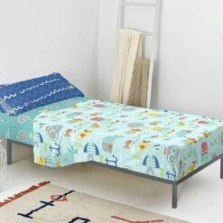 Sea Life Juego De Sábana Cama 105 (180x270 Cm) Multicolor
