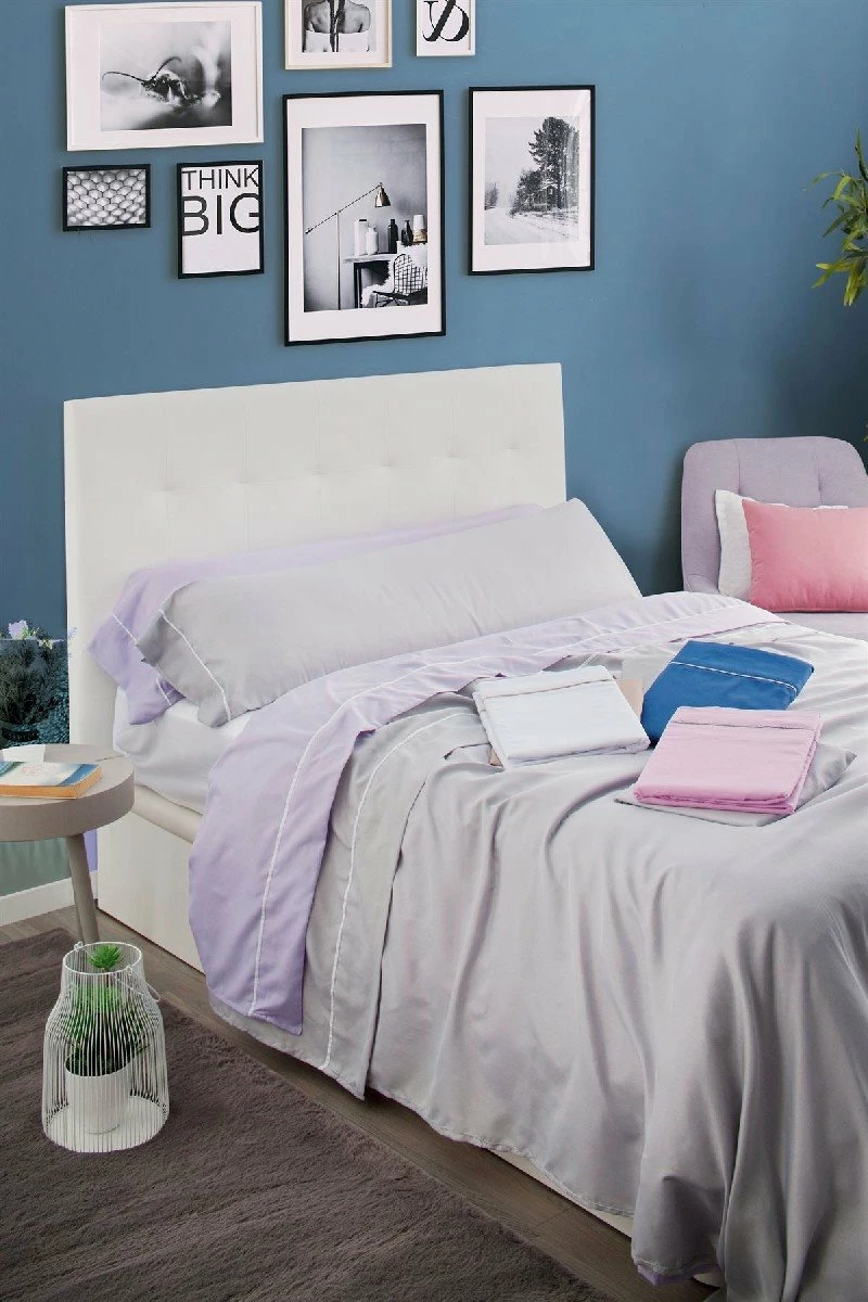 Juego Sábanas OREGON Malva 4 Juego Sábanas OREGON Malva - Imagen 2