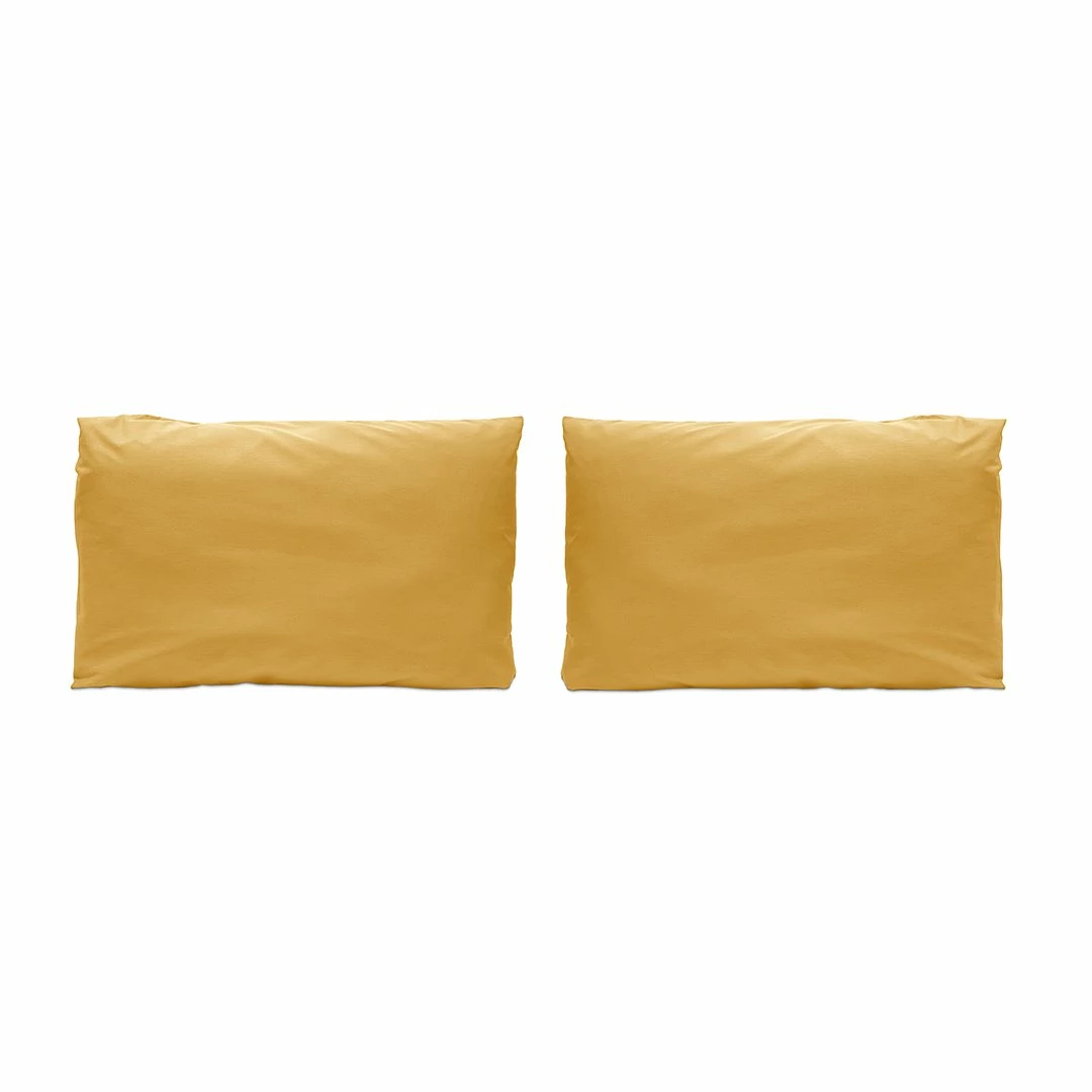 Guy Laroche 2 Fundas De Almohada 100% Algodón PURE 50x75cm Mostaza 3 Guy Laroche 2 Fundas De Almohada 100% Algodón PURE 50x75cm Mostaza