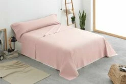 Vipalia - Juego De Sábanas Lisas 3 Piezas 50% Algodón - 50% Poliester. Modelo Rainbow Cama 105 Cm, Color Rosa -CONFORAMA Ventas 6385d81d1c186518da39a493113e61eaeb22e0b6 d59575b0c21645e3a8838b90d2ae5822