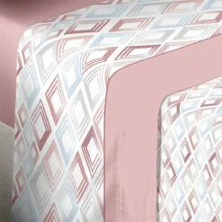 Juego De Sábanas Tres Piezas Donegal Rombo Cama De 90 Rosa -CONFORAMA Ventas 6b976d2f27af35640c5a789b76f59d5f12ab6eda 4a5535152ab544e492230414a67c3db3