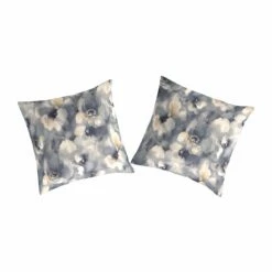 Guy Laroche 2 Fundas De Almohada 100% Algodón PercalONILE 65x65 Cm Azul