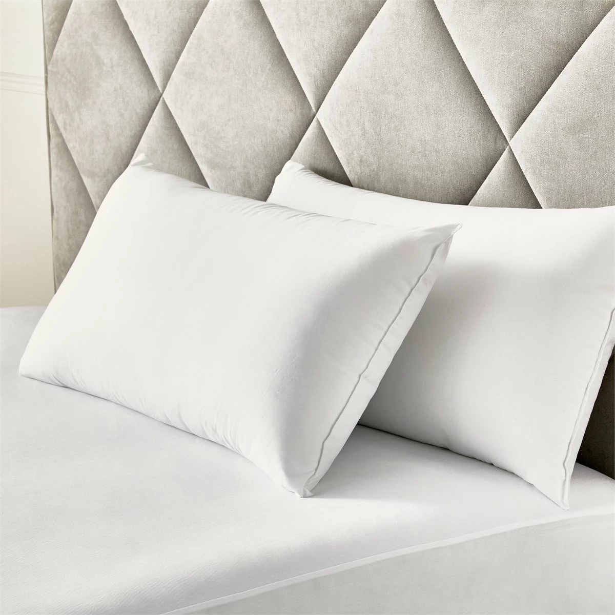 Pack 2 Almohadas Fibra Antibacterianas 60x40cm Pikolin Home 4 Pack 2 Almohadas Fibra Antibacterianas 60x40cm Pikolin Home - Imagen 2