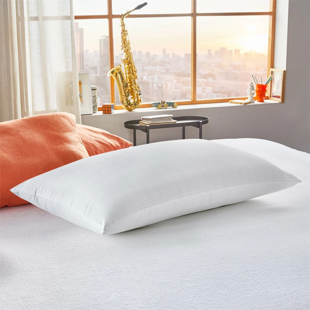 Almohada De Fibra Hipoalergénica – DISCO 90x40cm What The Sleep 4 Almohada De Fibra Hipoalergénica – DISCO 90x40cm What The Sleep - Imagen 2