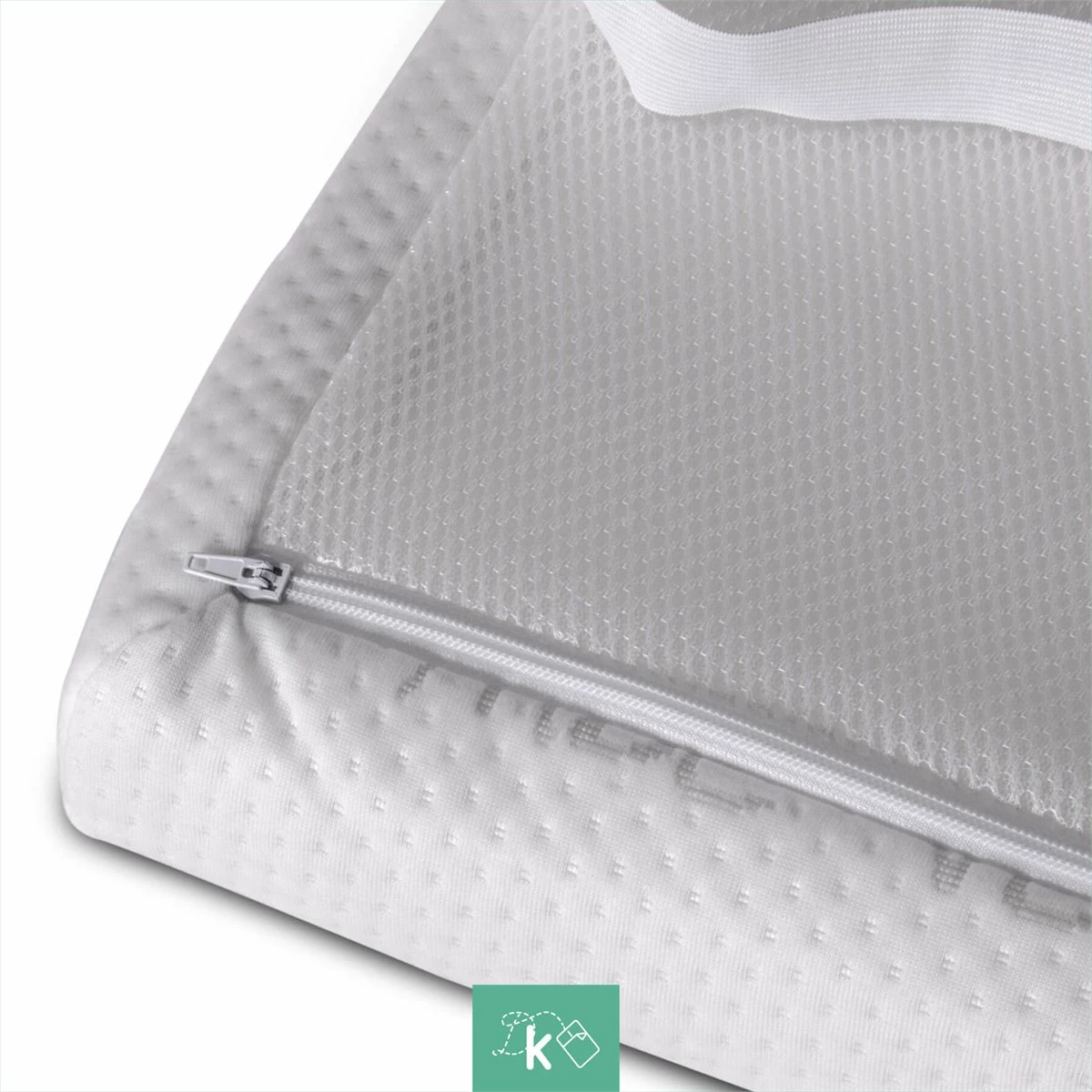 Topper Viscoelástico 80 X 180 Cm - Sobrecolchón Viscoelástico- Funda Aloe Vera - 5 Cm Grosor 5 Topper Viscoelástico 80 X 180 Cm - Sobrecolchón Viscoelástico- Funda Aloe Vera - 5 Cm Grosor - Imagen 3