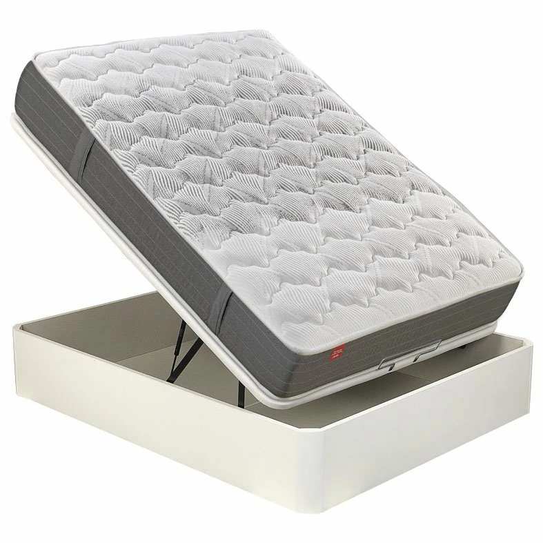 Colchón DREAMLIGHT 8K PIKOLIN De Muelles De Hilo Continuo Normablock 90x190 + Canapé Gratis Pikolin Color Blanco 9 Colchón DREAMLIGHT 8K PIKOLIN De Muelles De Hilo Continuo Normablock 90x190 + Canapé Gratis Pikolin Color Blanco - Imagen 7