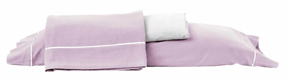 Juego Sábanas OREGON Malva 5 Juego Sábanas OREGON Malva - Imagen 3