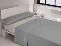 Juego Sábanas OREGON Gris Oscuro