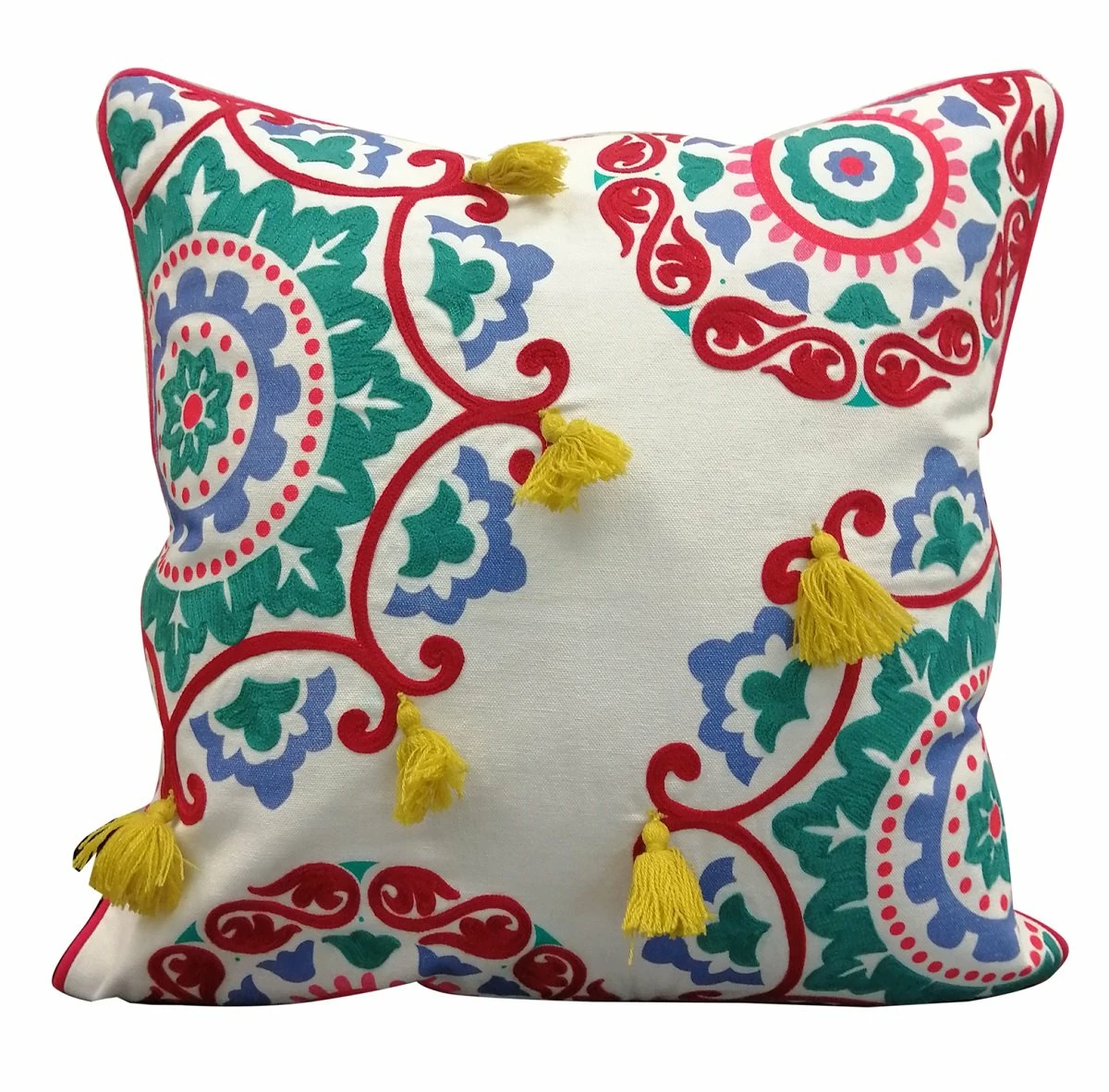 Cojín ATIF Con Bordados 45x45cm 3 Cojín ATIF Con Bordados 45x45cm