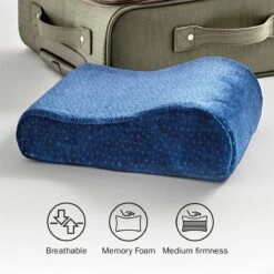 Almohada Viscoelástica Ergonómica De Viaje 25x30cm Pikolin Home -CONFORAMA Ventas ba9fdd18f7bc77ebdb6e30b71c3c5052e227df0f 11282cec3f8b400db47f1aa5d7d2e581