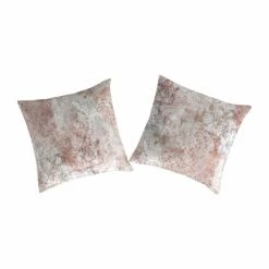 Guy Laroche 2 Fundas De Almohada 100% Algodón PercalOBA 65x65 Cm Gris