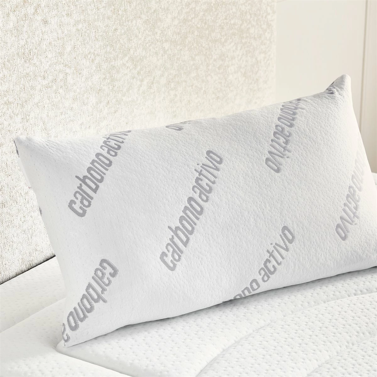 Almohada Viscoelástica Con Carbono Activo 70x40cm Pikolin Home 4 Almohada Viscoelástica Con Carbono Activo 70x40cm Pikolin Home - Imagen 2