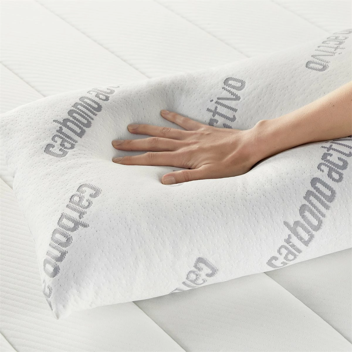 Almohada Viscoelástica Con Carbono Activo 70x40cm Pikolin Home 7 Almohada Viscoelástica Con Carbono Activo 70x40cm Pikolin Home - Imagen 5