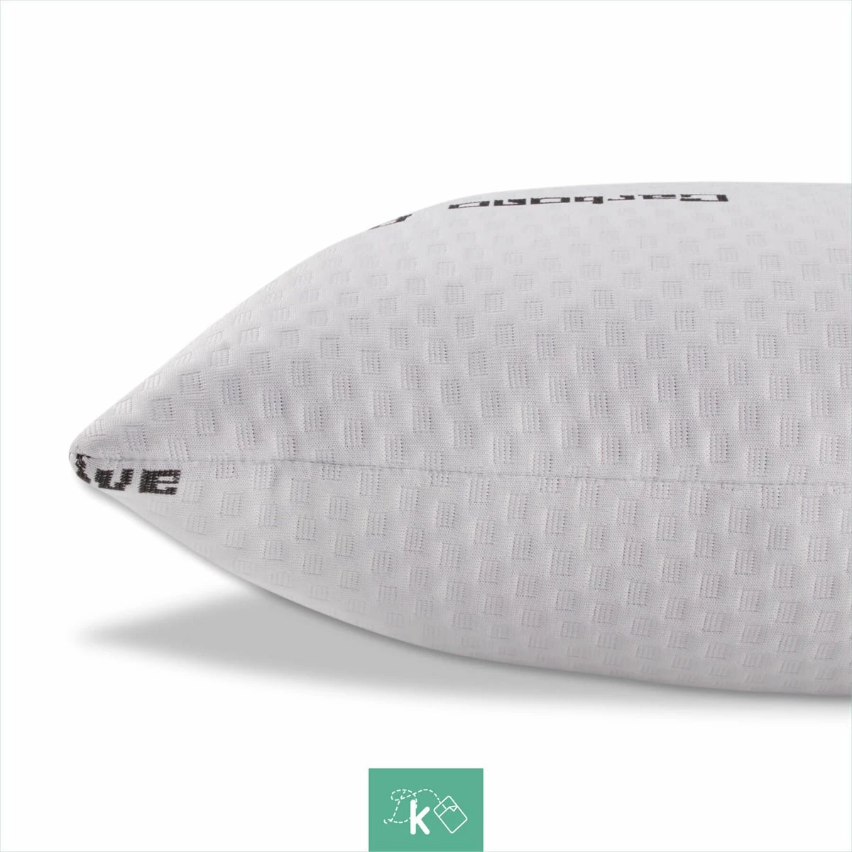 Almohada 90 Cm Copos Viscoelásticos Funda Carbono Activo 5 Almohada 90 Cm Copos Viscoelásticos Funda Carbono Activo - Imagen 3