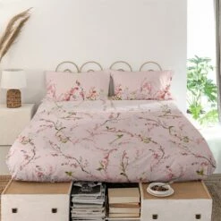 Chinoiserie Rose Sábana Cama 80/90 (160x270 Cm) Multicolor