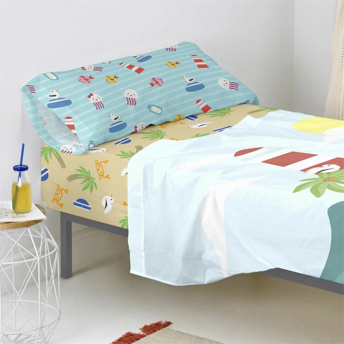 Lighthouse Bajera Cama 90 (90x200 Cm) Multicolor 5 Lighthouse Bajera Cama 90 (90x200 Cm) Multicolor - Imagen 3