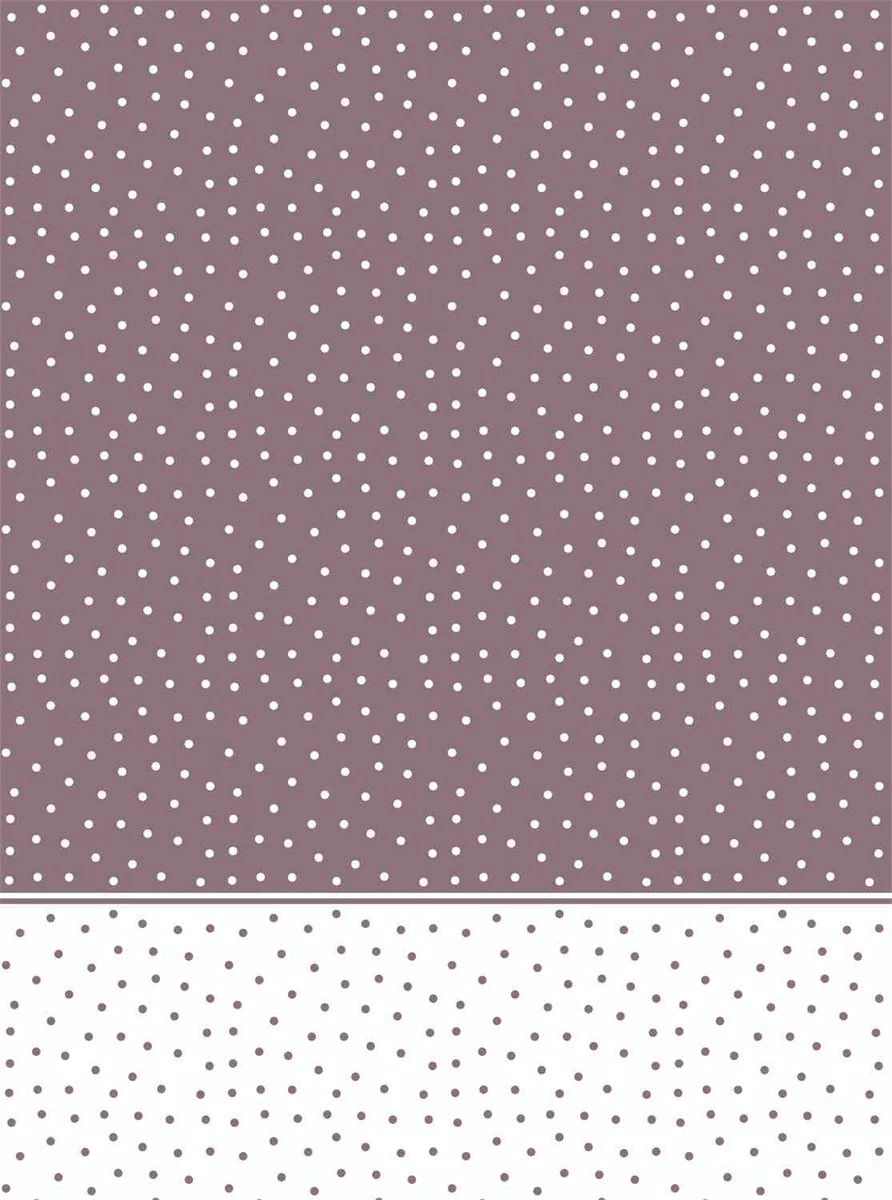 Juego De Sábanas Tres Piezas Points Cama 90cm Malva 4 Juego De Sábanas Tres Piezas Points Cama 90cm Malva - Imagen 2