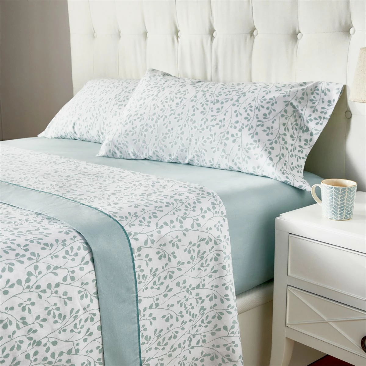 Juego De Sábanas 100% Algodón 150 Hilos V 90x200cm Pikolin Home 5 Juego De Sábanas 100% Algodón 150 Hilos V 90x200cm Pikolin Home - Imagen 3