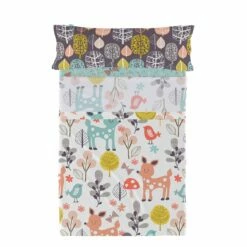 Woodland Juego De Sábana Cama 80/90 (160x270 Cm) Multicolor -CONFORAMA Ventas f35cb5b0e154f6b054c10bc2532cc1c60959bcf0 3be3e428e97149ccb2cc7789440175de
