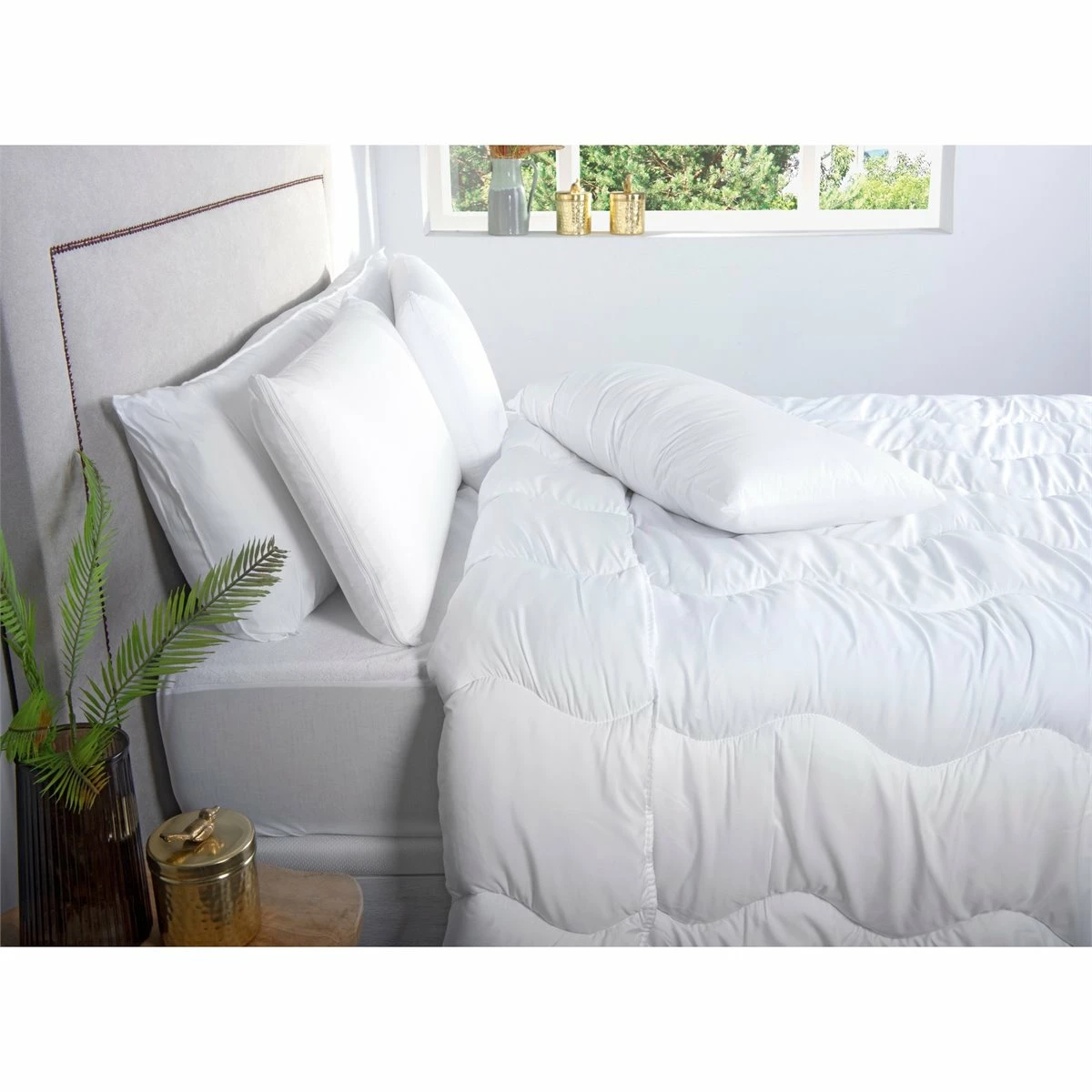 Almohada Fibra ELEGANCE Anchura 70cm 4 Almohada Fibra ELEGANCE Anchura 70cm - Imagen 2