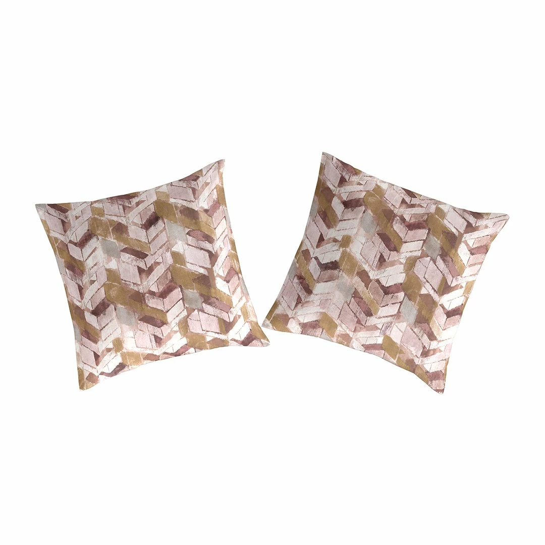 Guy Laroche 2 Fundas De Almohada 100% Algodón PercalNUNET 65x65 Cm Marrón Claro 3 Guy Laroche 2 Fundas De Almohada 100% Algodón PercalNUNET 65x65 Cm Marrón Claro